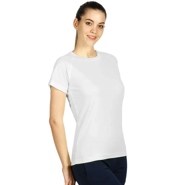 RECORD LADY women’s sport T shirt - EXPLODE Beige