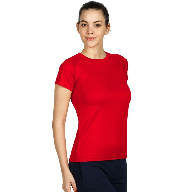 RECORD LADY women’s sport T shirt - EXPLODE Azure