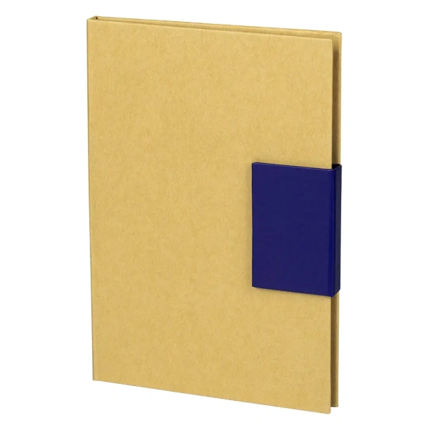 AZUL biodegradable notebook with biodegradable ball pen Silver