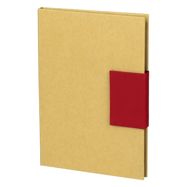 AZUL biodegradable notebook with biodegradable ball pen Azure