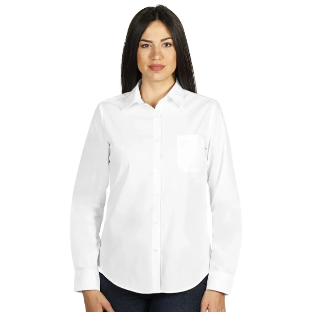 BUSINESS LSL WOMEN women’s long sleeve shirt - EXPLODE Beige