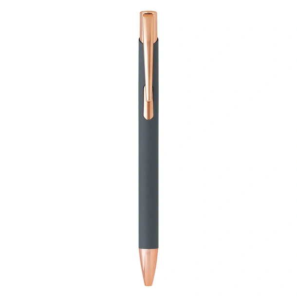 OGGI ROSE GOLD Metalna kemijska olovka Siva