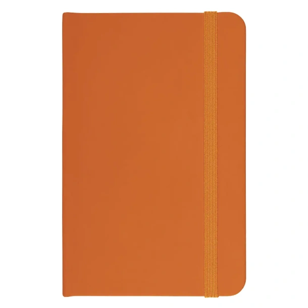 NOTE MINI Notes s elastičnom trakom, A6 Narančasta