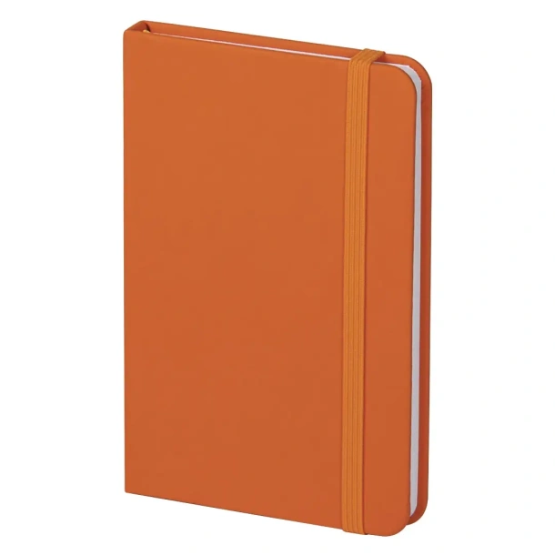 NOTE MINI Notes s elastičnom trakom, A6 Narančasta