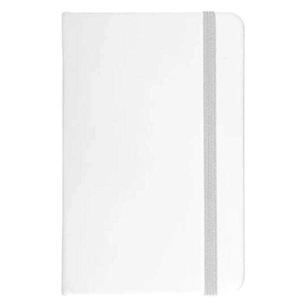 NOTE MINI Notes s elastičnom trakom, A6 Bijela