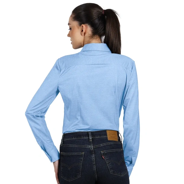 GRANT LSL WOMEN Women's long sleeve shirt Blue