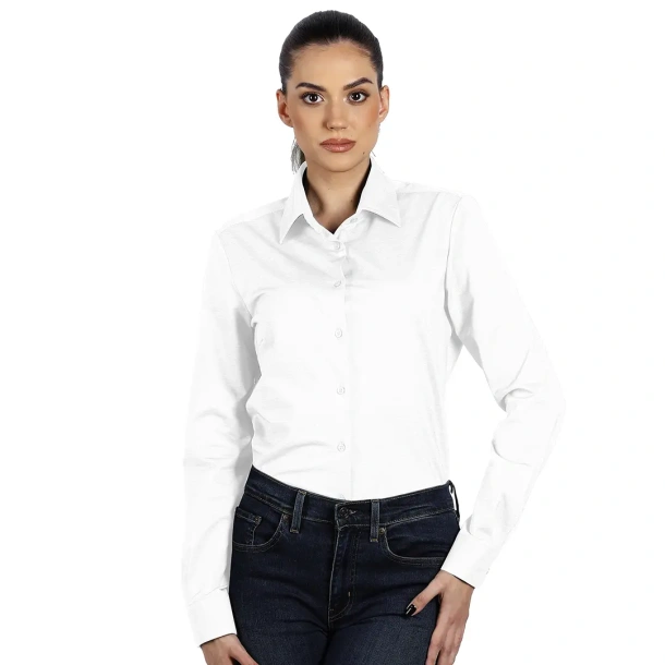 GRANT LSL WOMEN Women's long sleeve shirt Beige