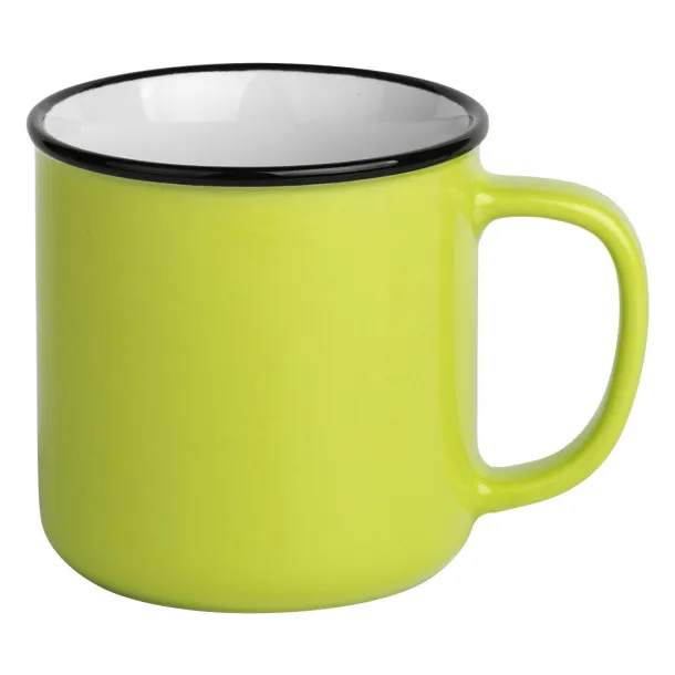 BETTY Keramička šalica, 250 ml - CASTELLI Svijetlo zelena
