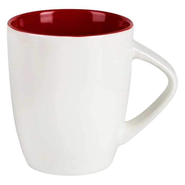 LILLY porculanska šalica, 300 ml - CASTELLI Crvena
