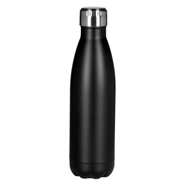 FLUID metalna termosica, 500 ml Crna