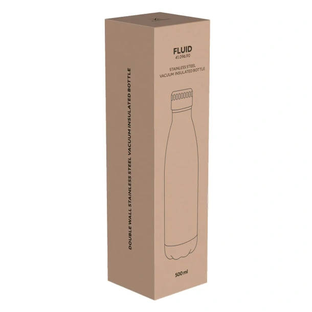 FLUID metalna termosica, 500 ml Bijela