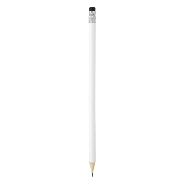 PIGMENT WHITE Wooden pencil HB Crna