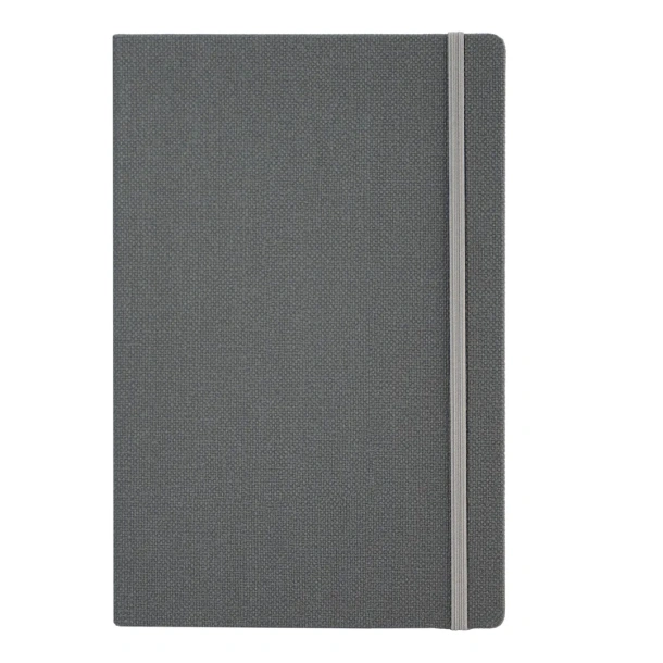 ELEGANT Notes s elastičnom trakom, A5 Siva