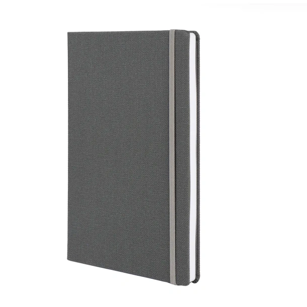ELEGANT Notes s elastičnom trakom, A5 Siva