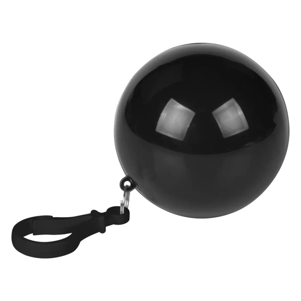RAINCO raincoat in a plastic ball Crna
