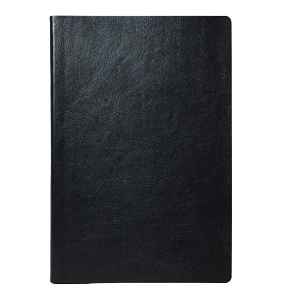 ART A5 notebook with colored paper edge Crna