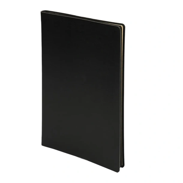 ART A5 notebook with colored paper edge Crna