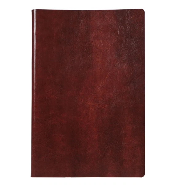 ART Notes s obojanim rubom papira, A5 Smeđa