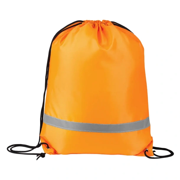 CITY GLOW drawstring ruksak - BRUNO Neonski narančasta