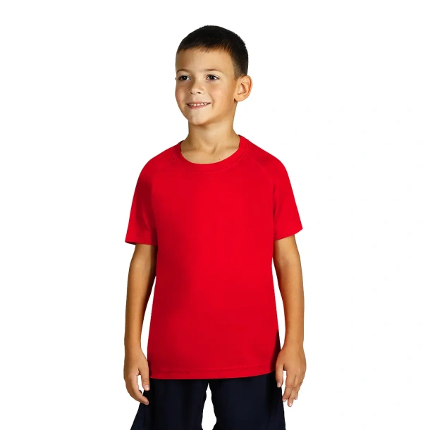 RECORD KIDS kid’s sports T shirt - EXPLODE Azure
