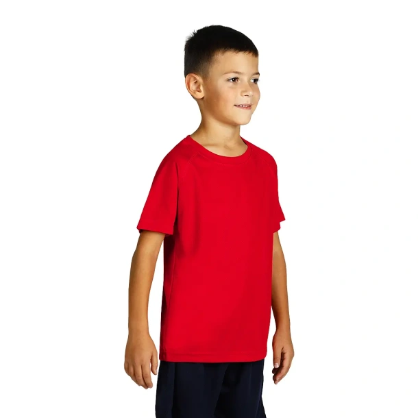 RECORD KIDS kid’s sports T shirt - EXPLODE Azure