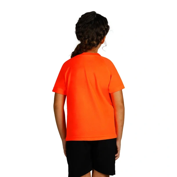 RECORD KIDS kid’s sports T shirt - EXPLODE Neon green