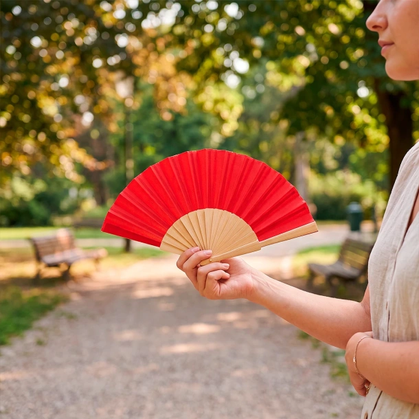 GEISHA RPET lepeza Crvena