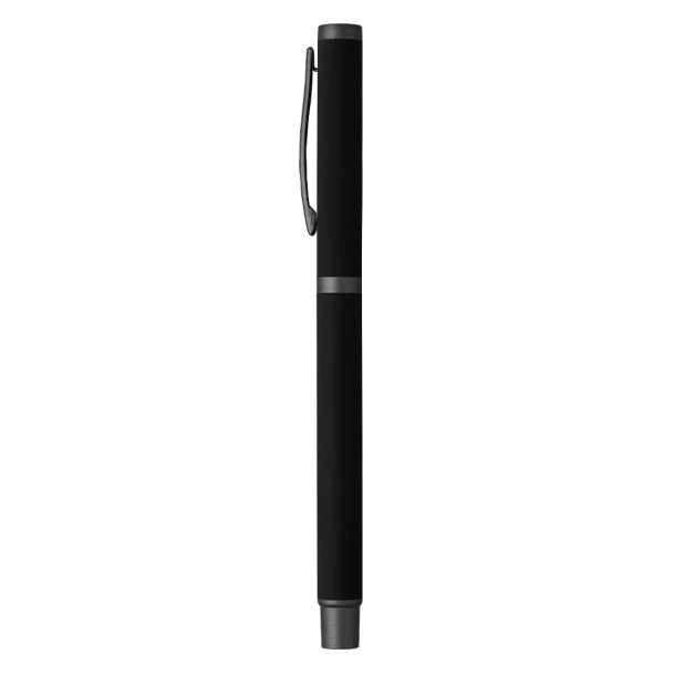TITANIUM R metal roller pen Crna