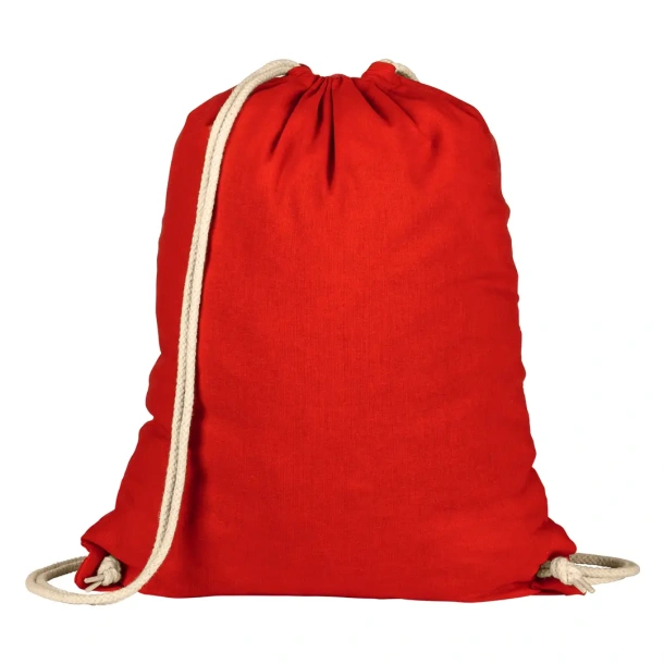 MELON COLOR 140 Cotton backpack, 140 g/m2 - BRUNO Azure