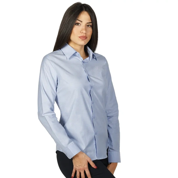 OXFORD LSL WOMEN women’s long sleeve shirt - EXPLODE Blue