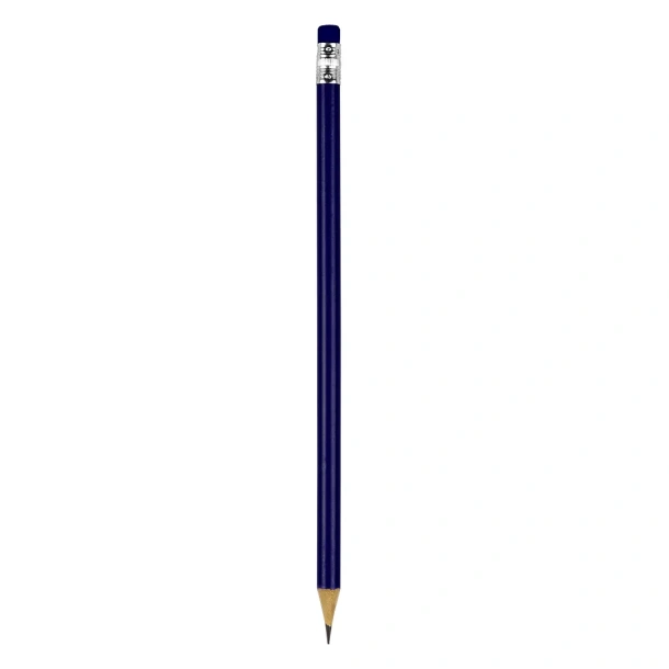 PIGMENT Wooden HB pencil with eraser Silver