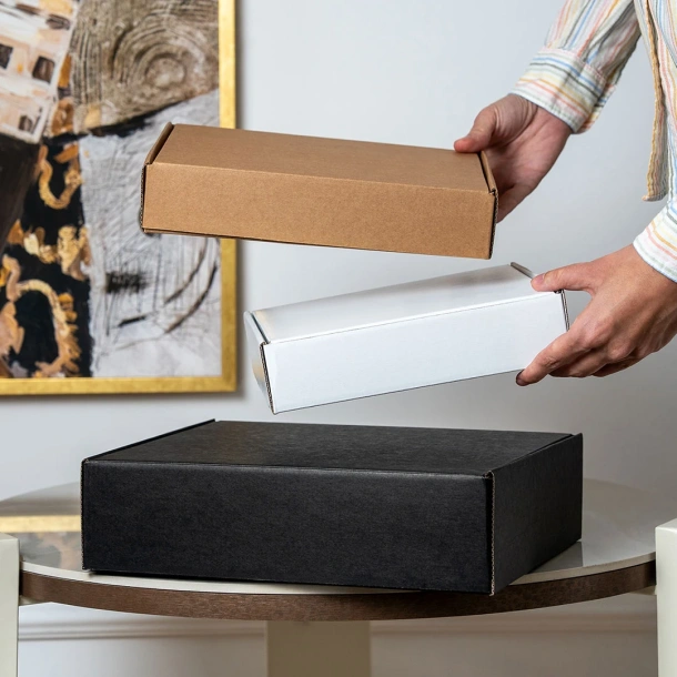 FORMAT Three-layer self-assembling gift box Beige