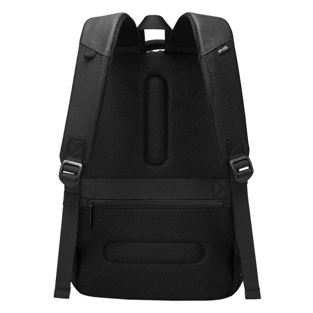 BROKER Ruksak, 15" - BRUNO Crna