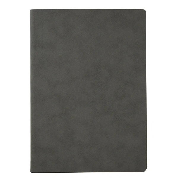 NUBUCK ECO MAXI notes s fleksibilnim koricama, B5 Tamno siva
