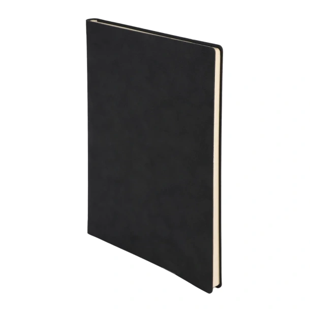 NUBUCK ECO MAXI notes s fleksibilnim koricama, B5 Crna