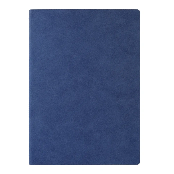 NUBUCK ECO MAXI notes s fleksibilnim koricama, B5 Kraljevsko plava