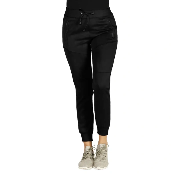 COOPER TRACK LADY mélange women’s jogging pants - EXPLODE Crna