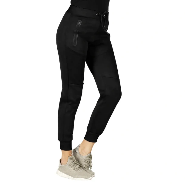 COOPER TRACK LADY mélange women’s jogging pants - EXPLODE Crna