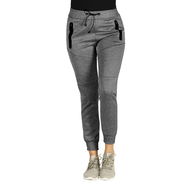 COOPER TRACK LADY mélange women’s jogging pants - EXPLODE Pepeljasta