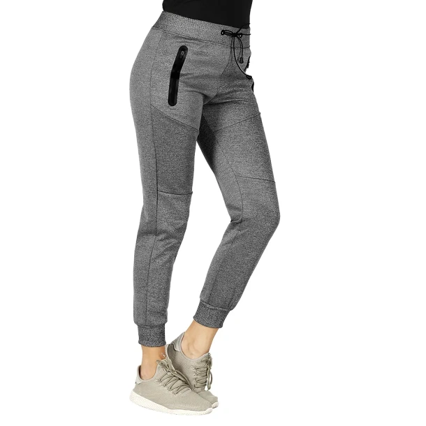 COOPER TRACK LADY mélange women’s jogging pants - EXPLODE Pepeljasta