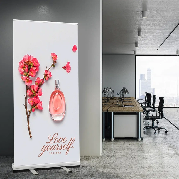 ROLL UP 120 banner Srebrna