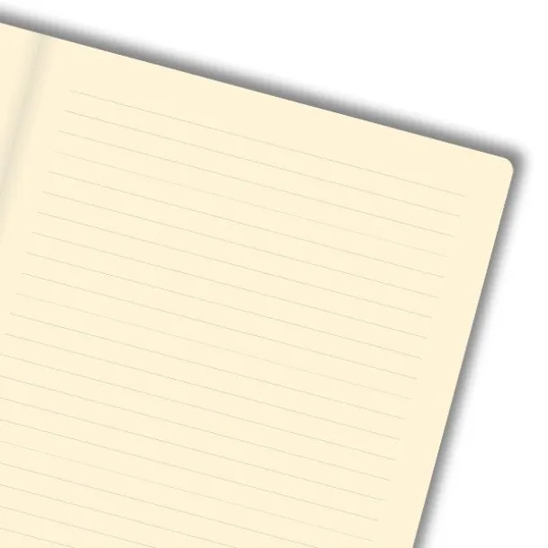 ART A5 notebook with colored paper edge Olive
