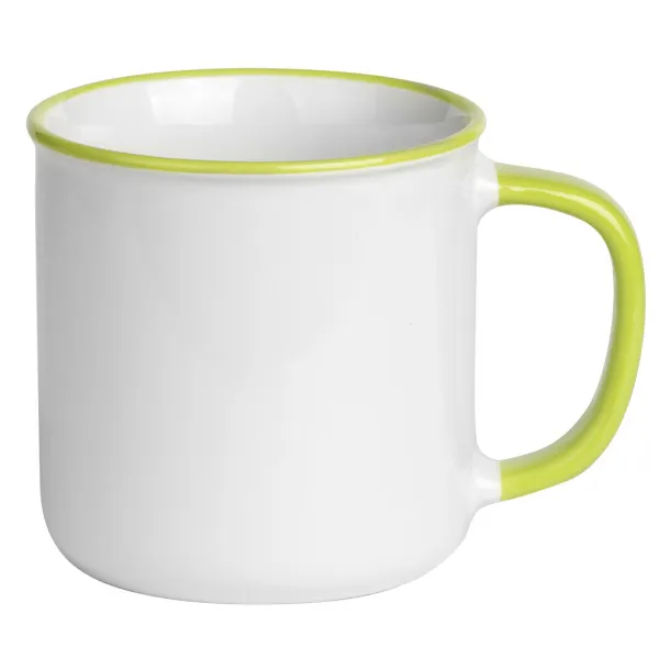 BETTY BIANCO Keramička šalica, 250 ml - CASTELLI Svijetlo zelena