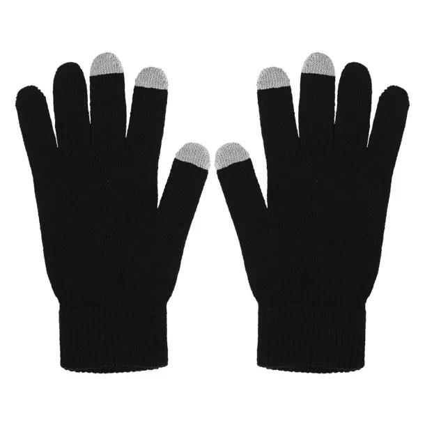 TOUCH GLOVE gloves for 'touch screen' - EXPLODE Crna