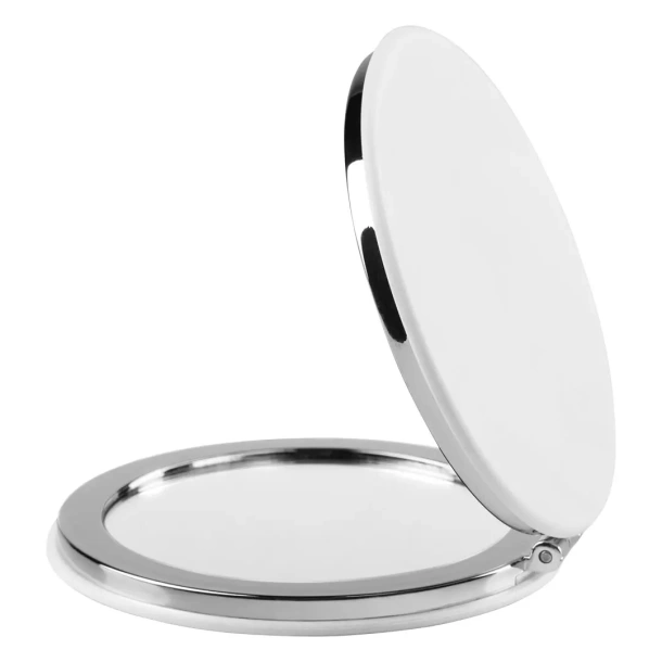 BELLA round plastic mirror Beige
