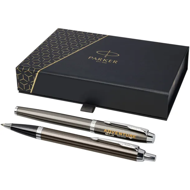 Parker IM rollerball and ballpoint pen set - Parker Grey
