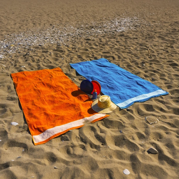 LA PLAYA Ručnik za plažu, 500 g/m2 - EXPLODE Narančasta