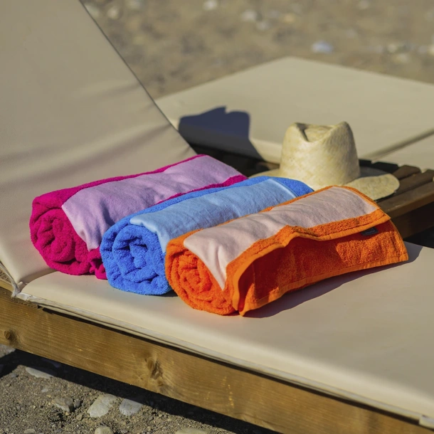 LA PLAYA Ručnik za plažu, 500 g/m2 - EXPLODE Tamno siva