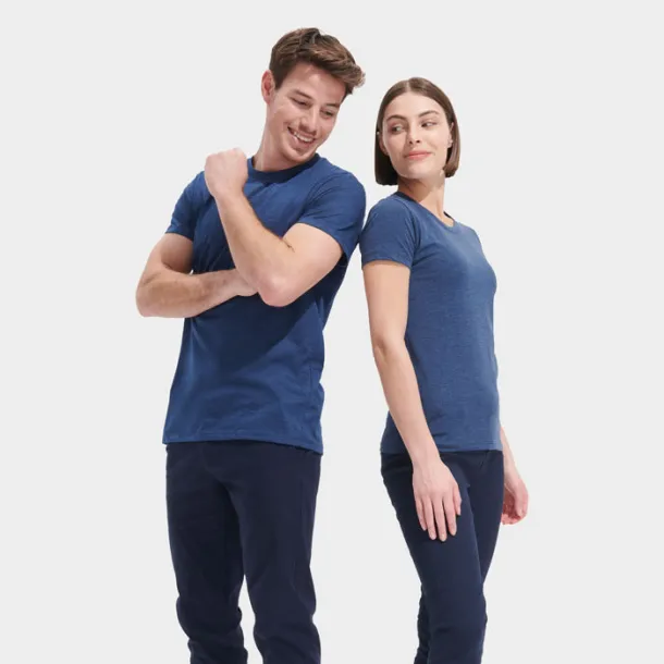 REGENT FIT muška majica kratkih rukava - 150g heather denim