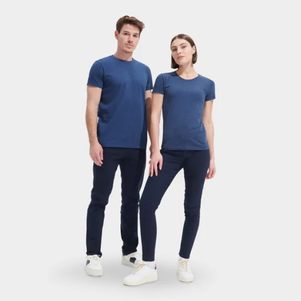 REGENT FIT muška majica kratkih rukava - 150g heather denim